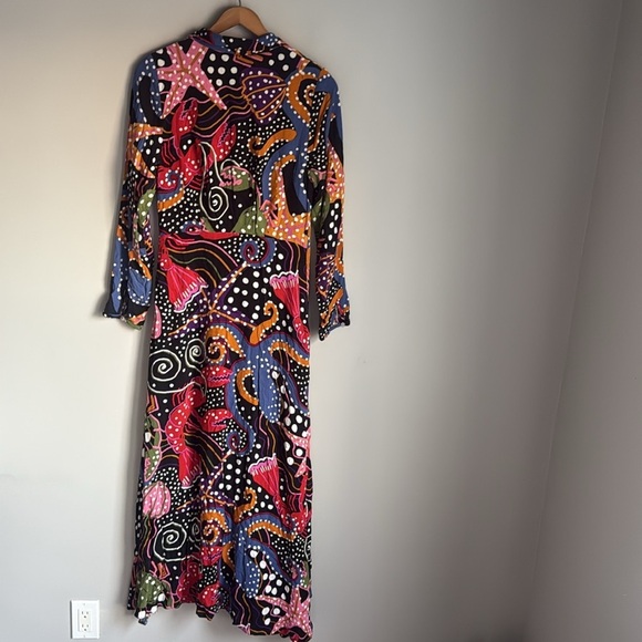 Farm Rio Under the sea maxi dress - Picture 7 of 15